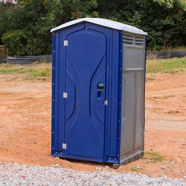 short-term portable toilets are commonly rented for job sites